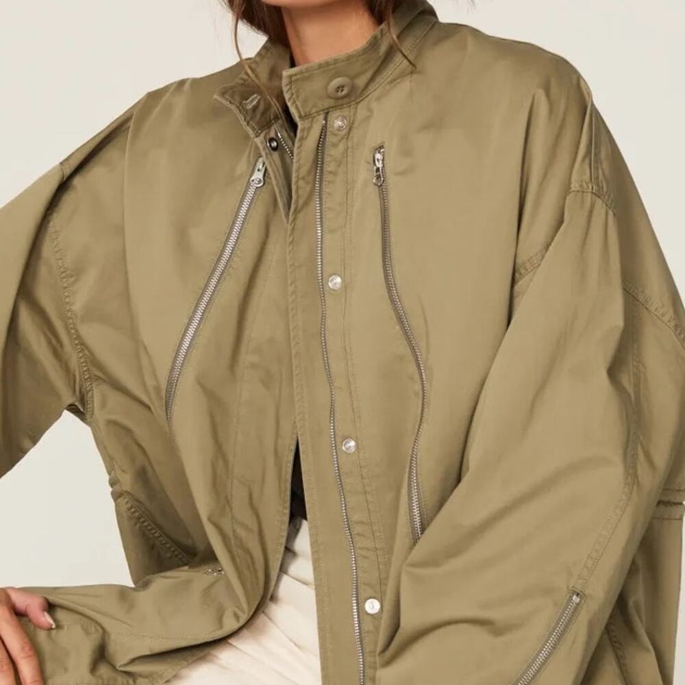 MM6 Maison‎ Margiela Zip Detail Jacket Size 44 or US Size 8 XL - Picture 3 of 14